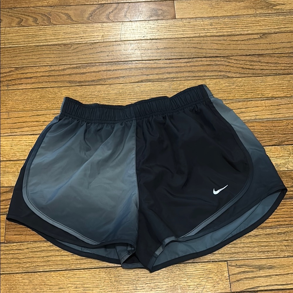 Nike Women's Black and Gray Shorts